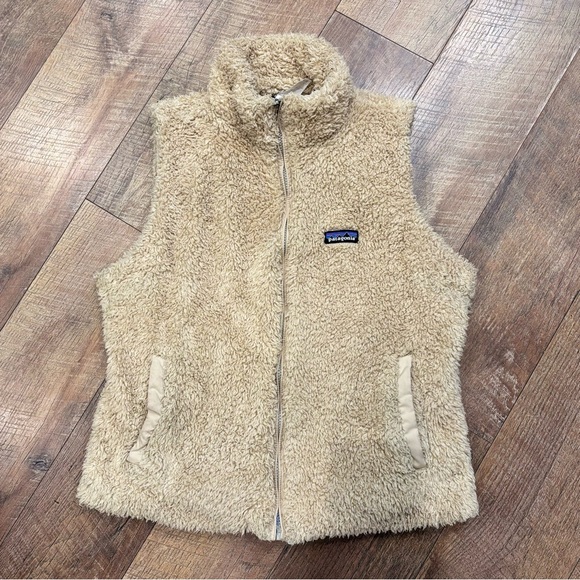 Patagonia Los Gatos Cream/Tan Vest Large - Picture 5 of 6